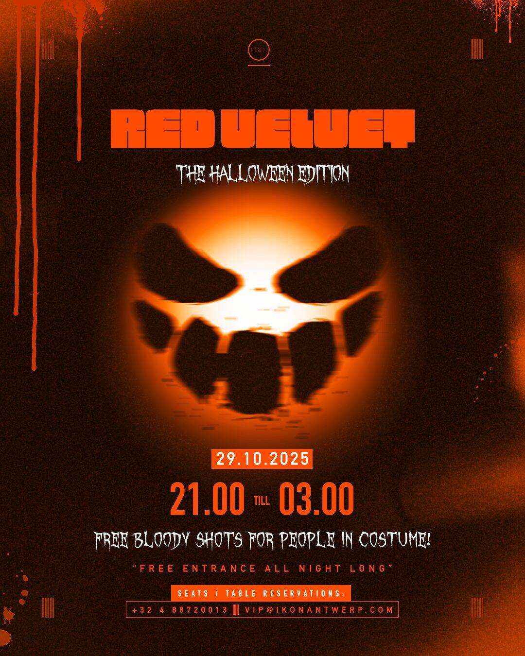 RED VELVET by TAKE TWO (Halloween edition)