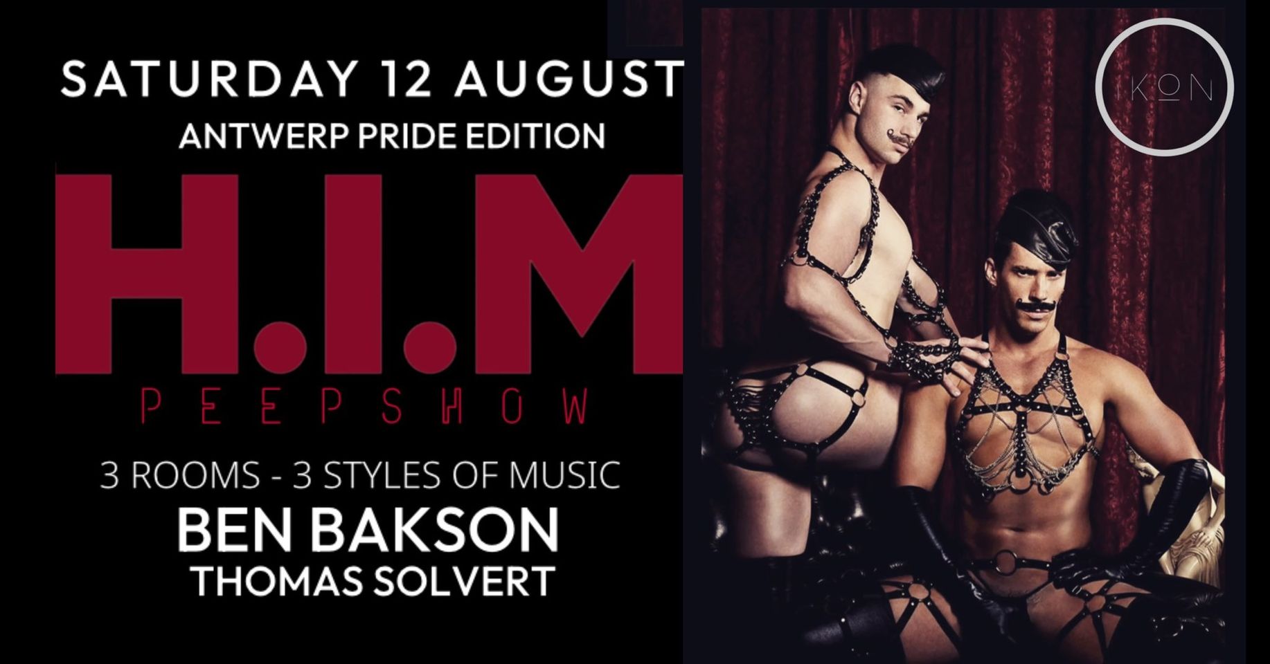 H.I.M – Antwerp Pride: PEEPSHOW