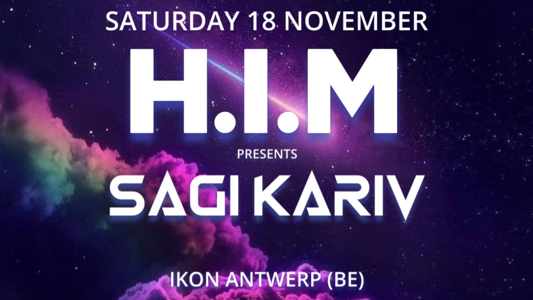 H.I.M invites SAGI KARIV