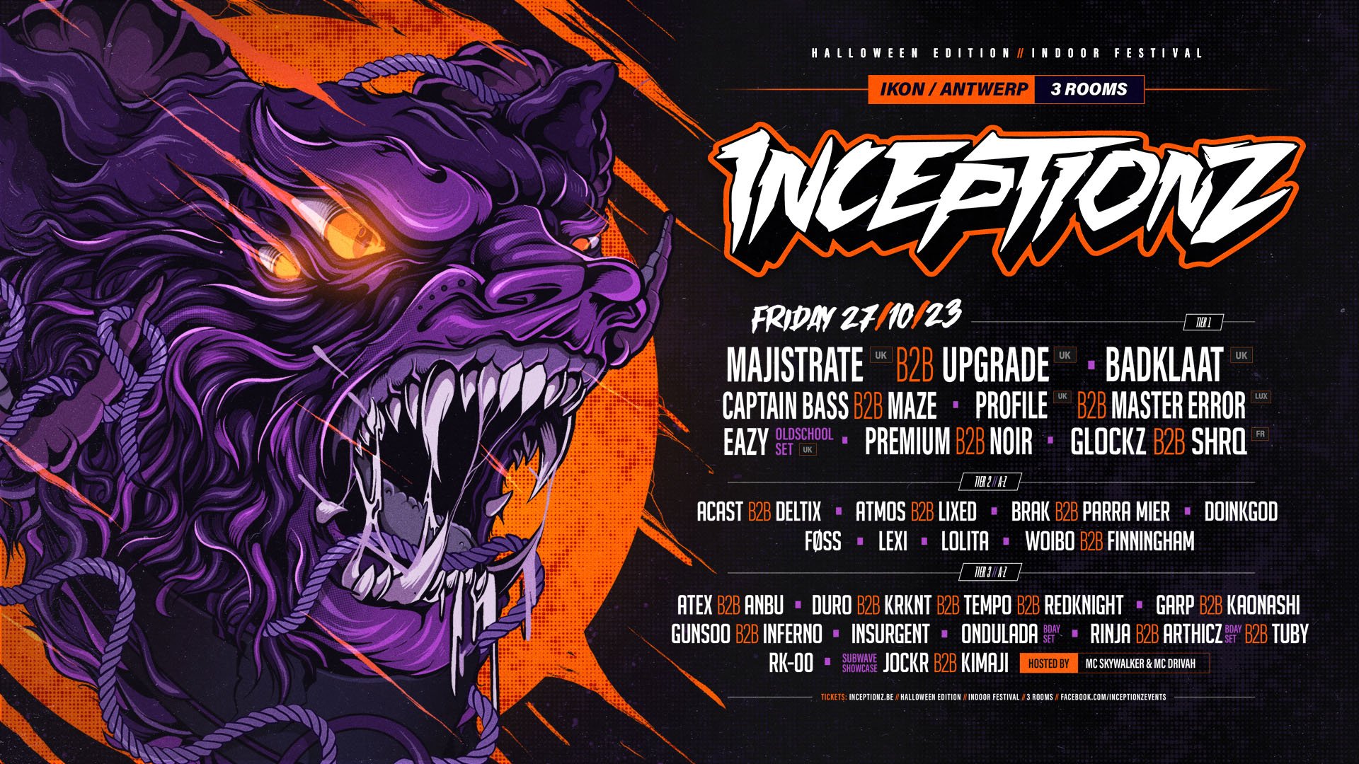 INCEPTIONZ Indoor Festival – Halloween Edition
