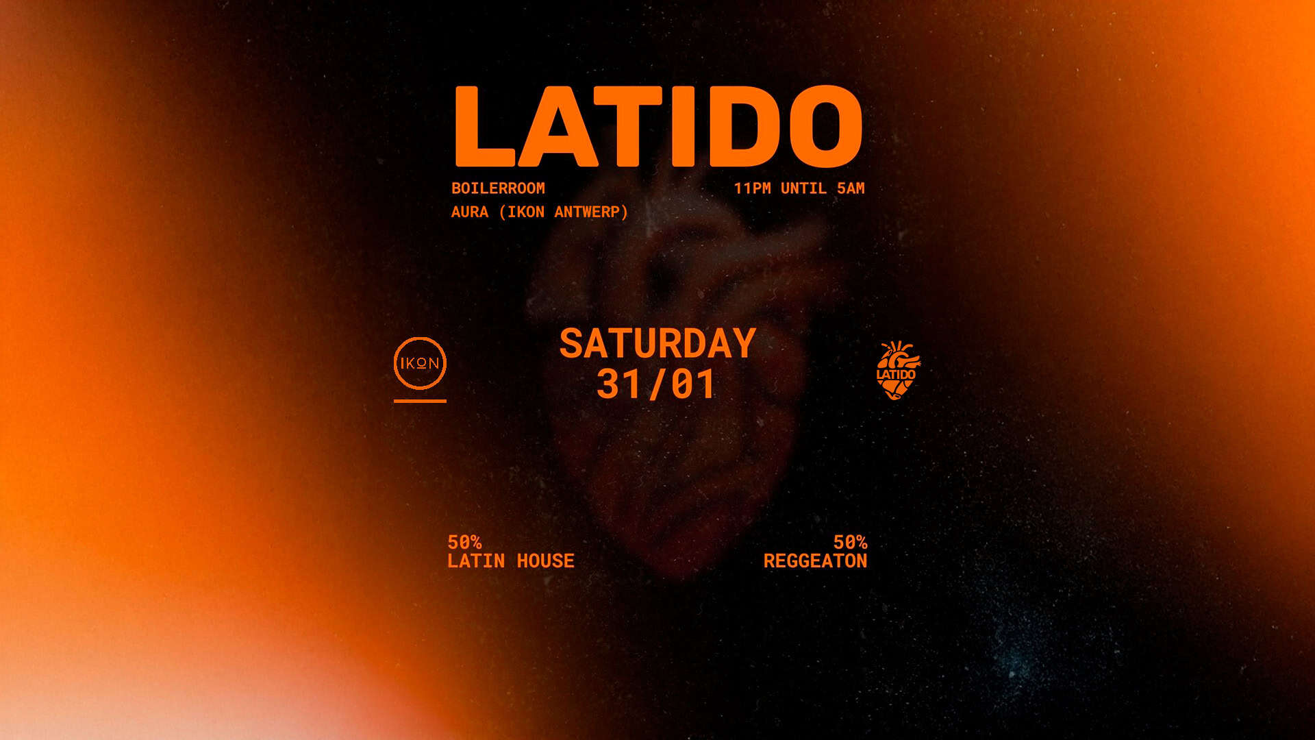 LATIDO at AURA (IKON ANTWERP)