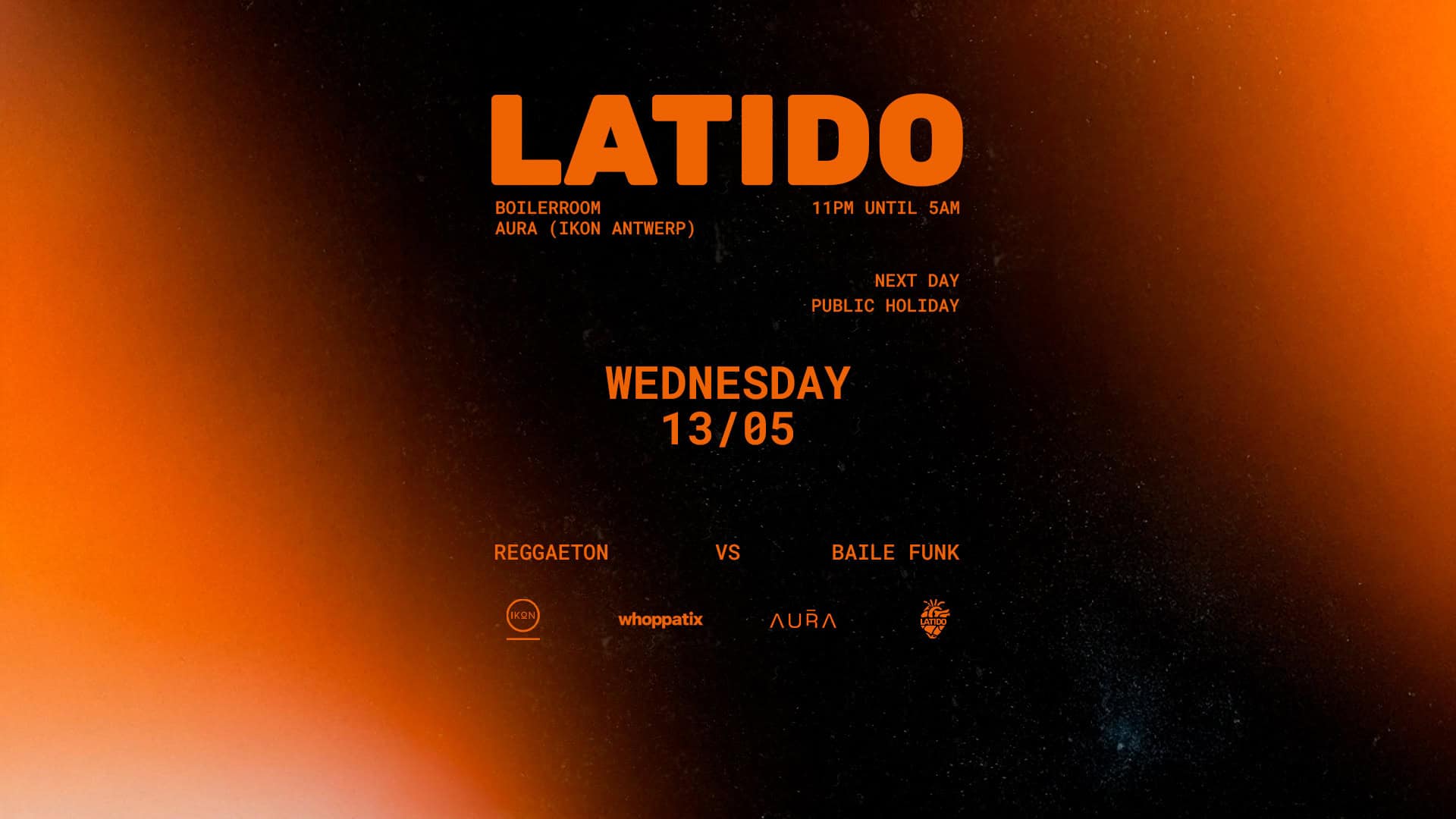 LATIDO at AURA (IKON ANTWERP)