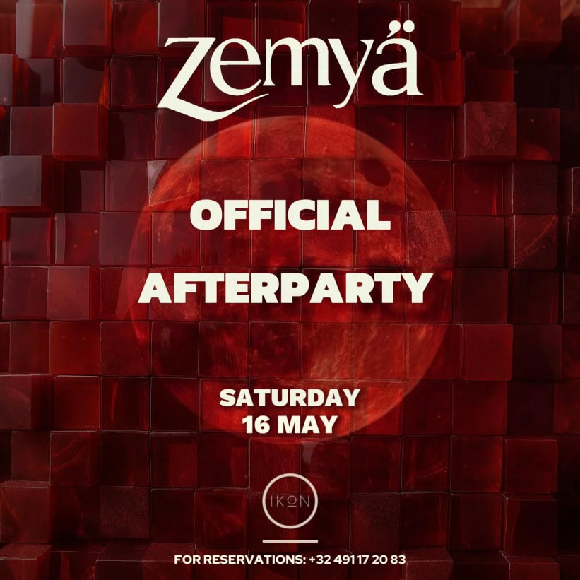 Zemya Official Afterparty at PLUS ONE (IKON ANTWERP)