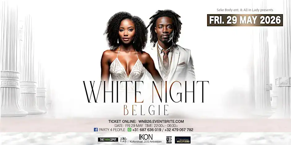 WHITE NIGHT BELGIUM at IKON ANTWERP