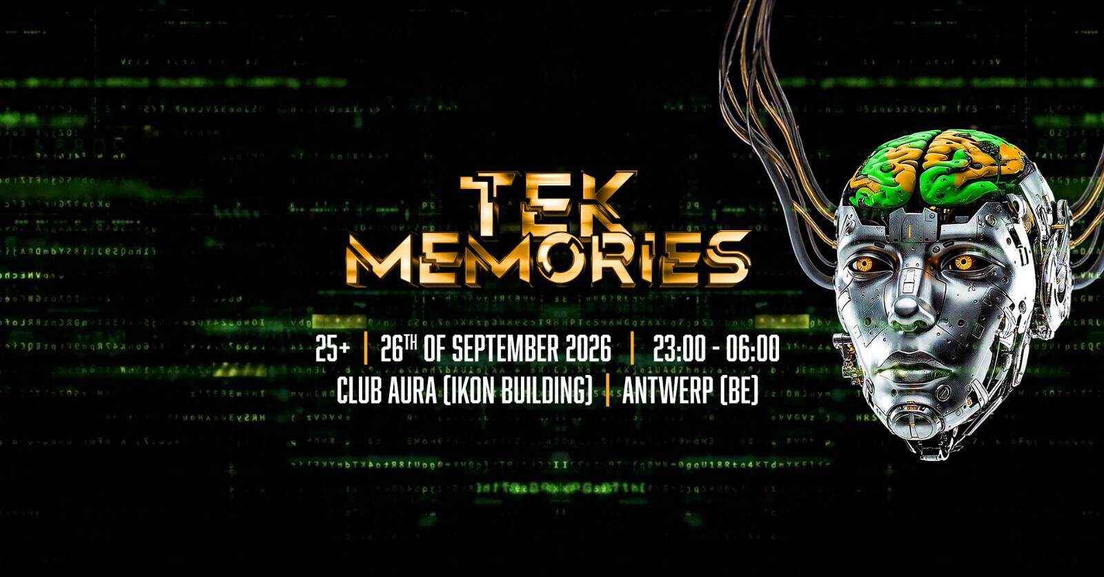 TEK MEMORIES at (AURA) IKON ANTWERP