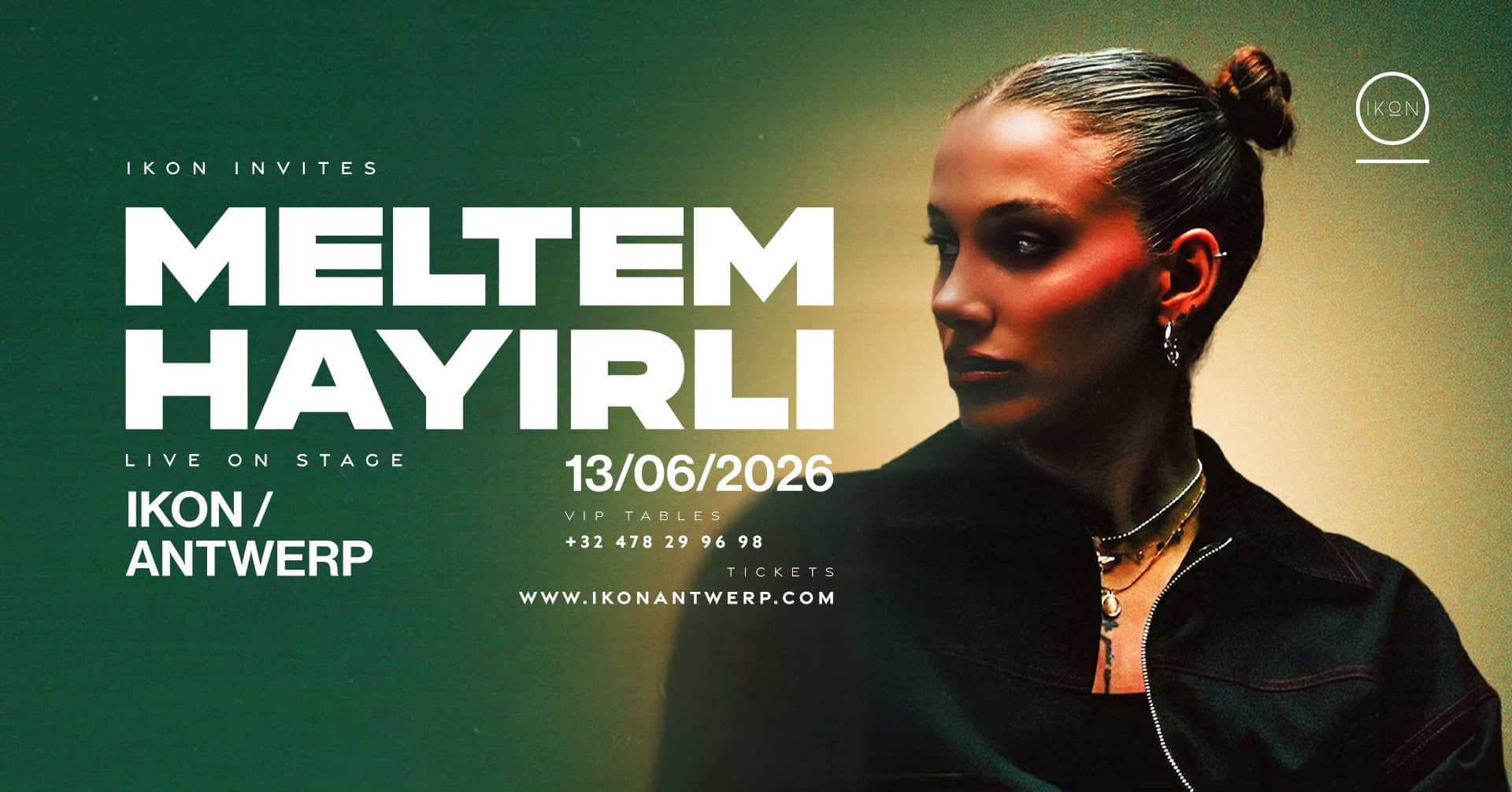 IKON Antwerp invites MELTEM HAYIRLI live