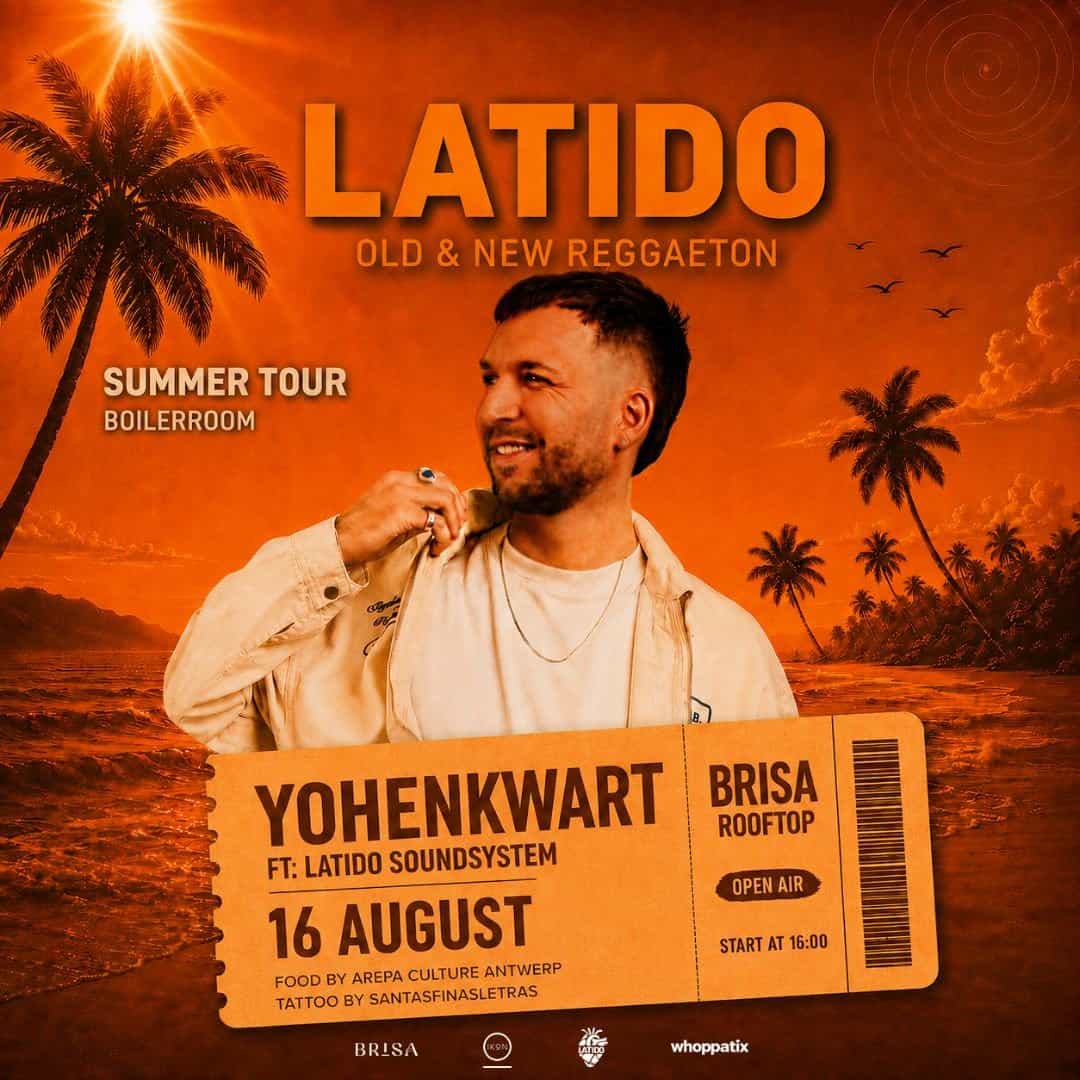 LATIDO x YOHENKWART at BRISA Rooftop (IKON Antwerp)