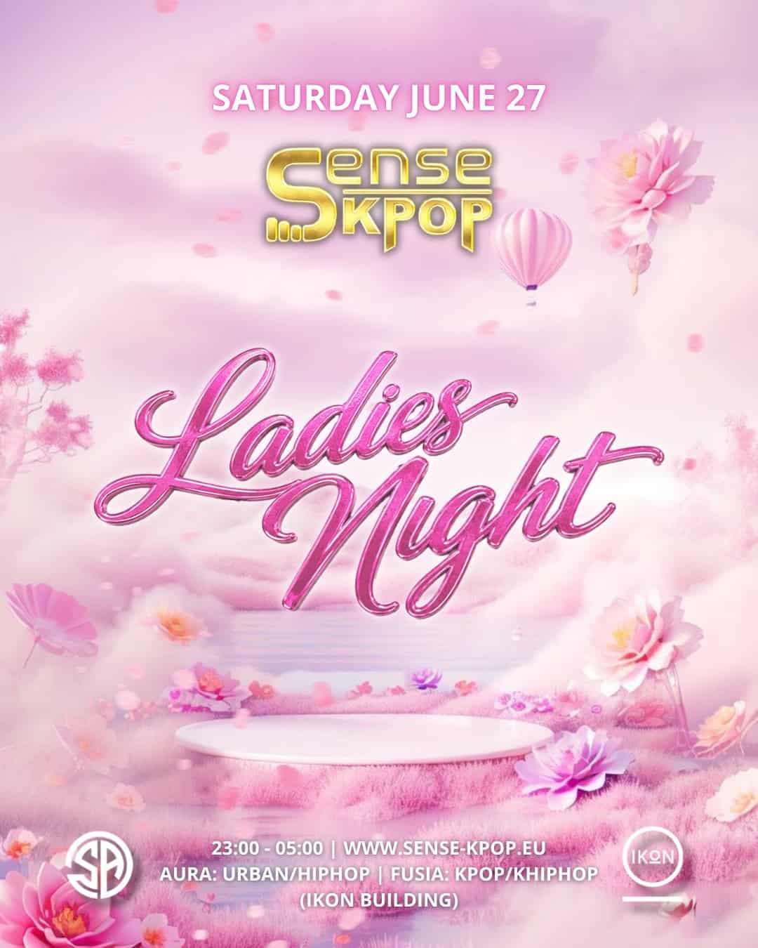 Fine Asia x Sense Kpop β Ladies Night at IKON ANTWERP