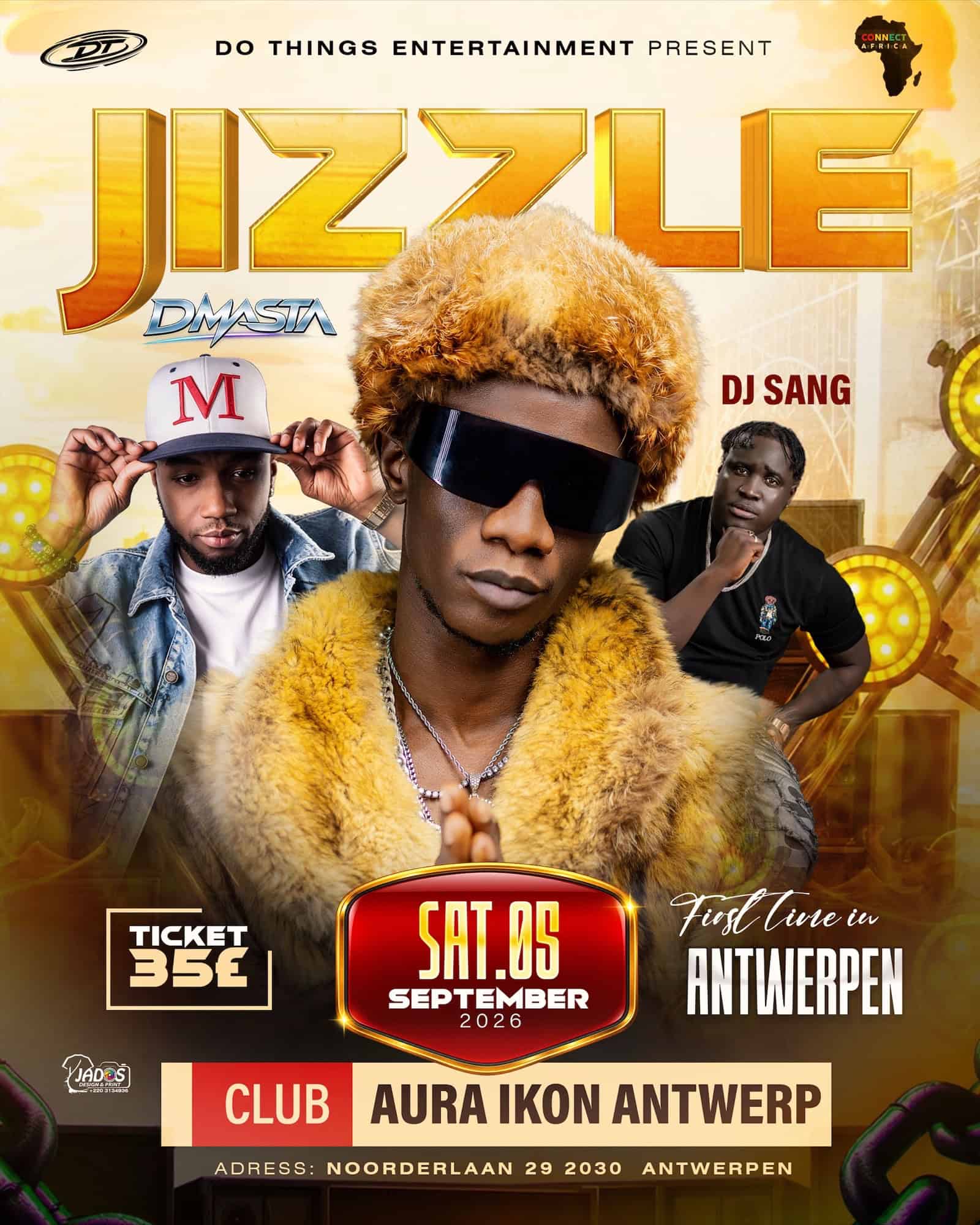 JIZZLE Live in AURA (ikon Antwerp)