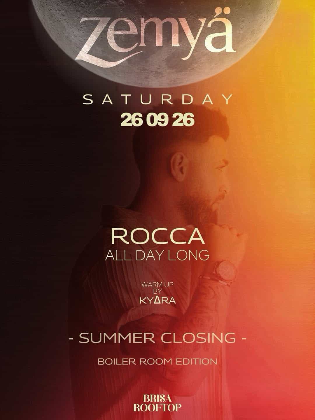 ZEMYA - Summer Closing: A Boiler Room Edition at BRISA Rooftop (IKON Antwerp)