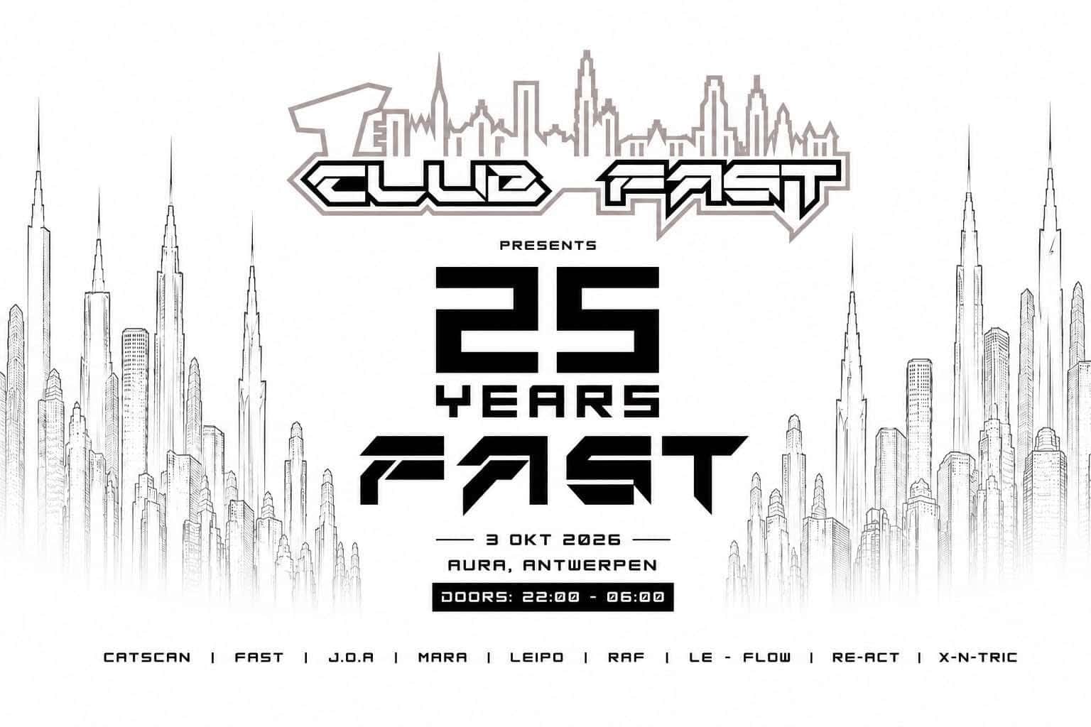 25 years club fast