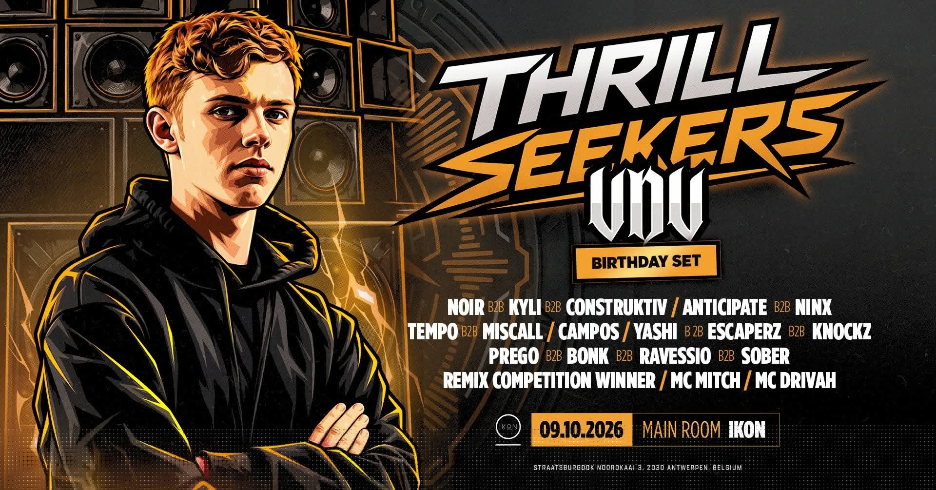 THRILL SEEKERS VDV at IKON Antwerp