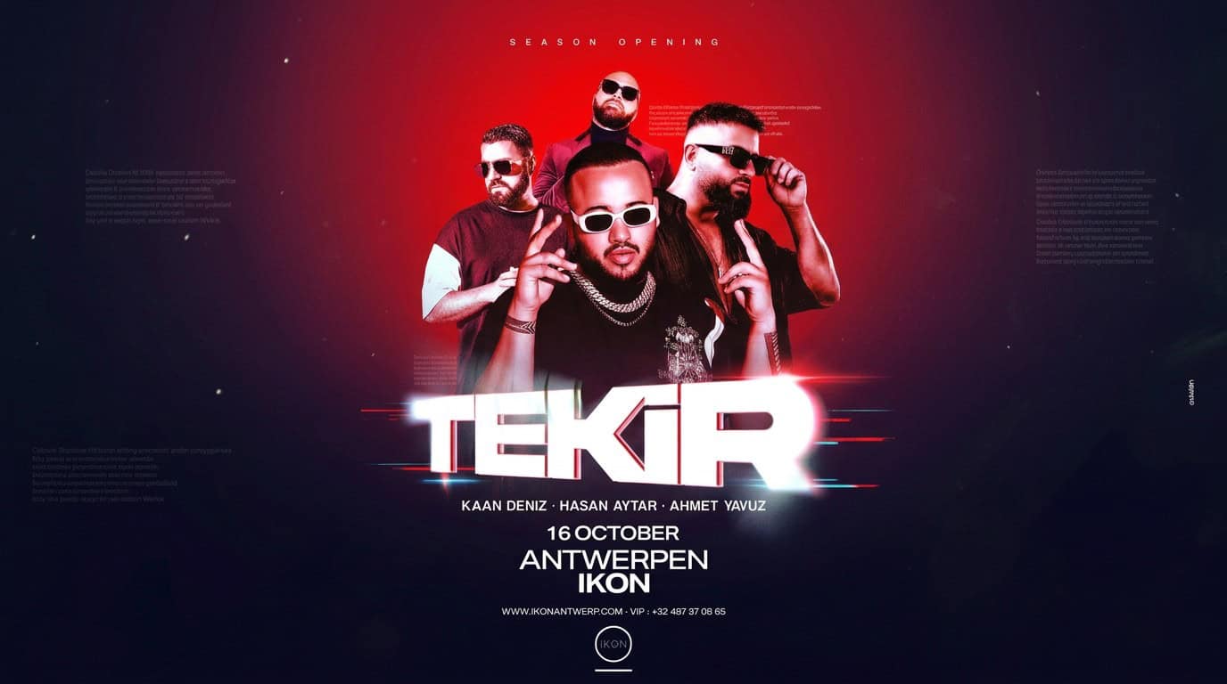 IKON Antwerp invites TEKIR Live