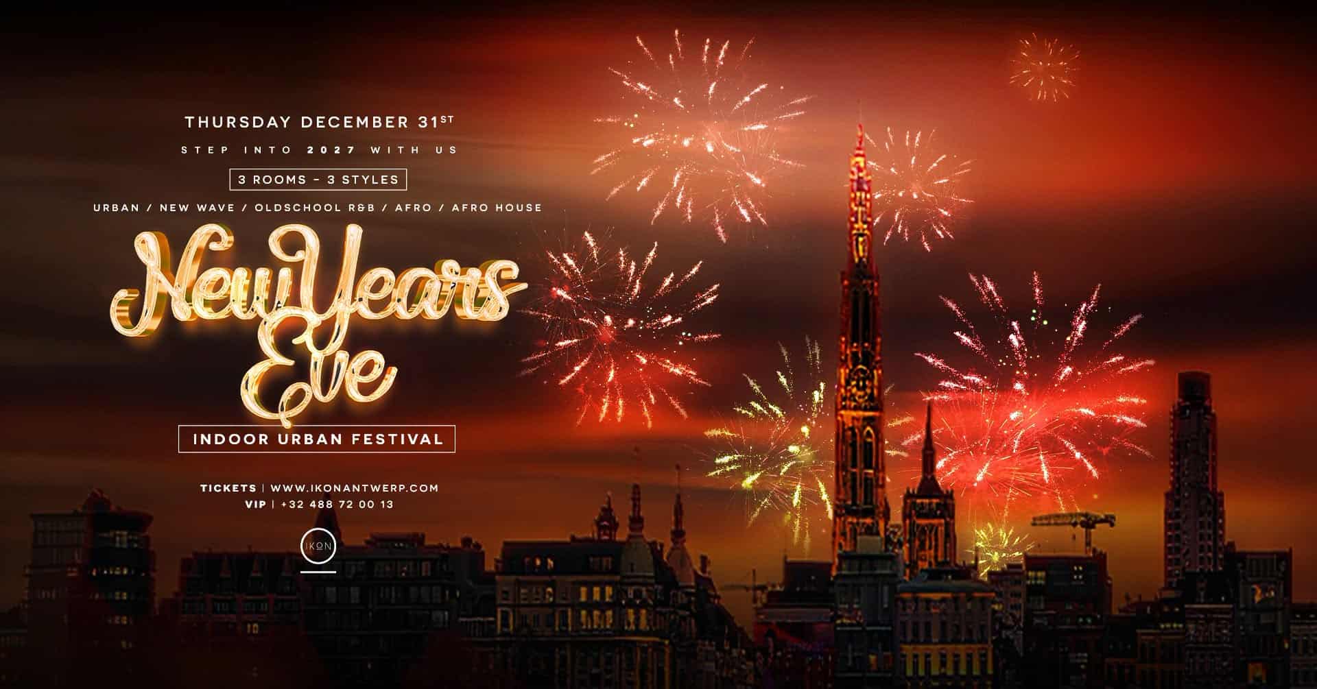 IKON NEW YEAR'S EVE - INDOOR URBAN FESTIVAL 2026