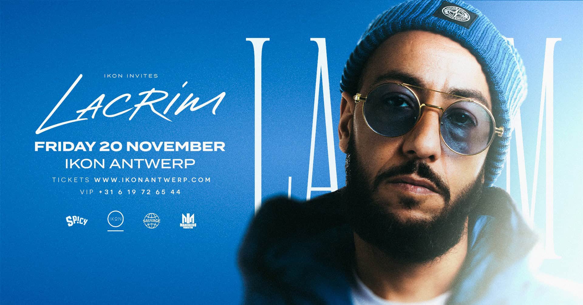 SAUVAGE - LACRIM LIVE at IKON Antwerp