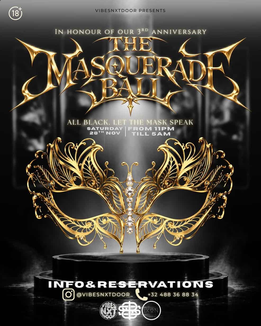 VIBESNEXTDOOR: THE MASQUERADE BALL